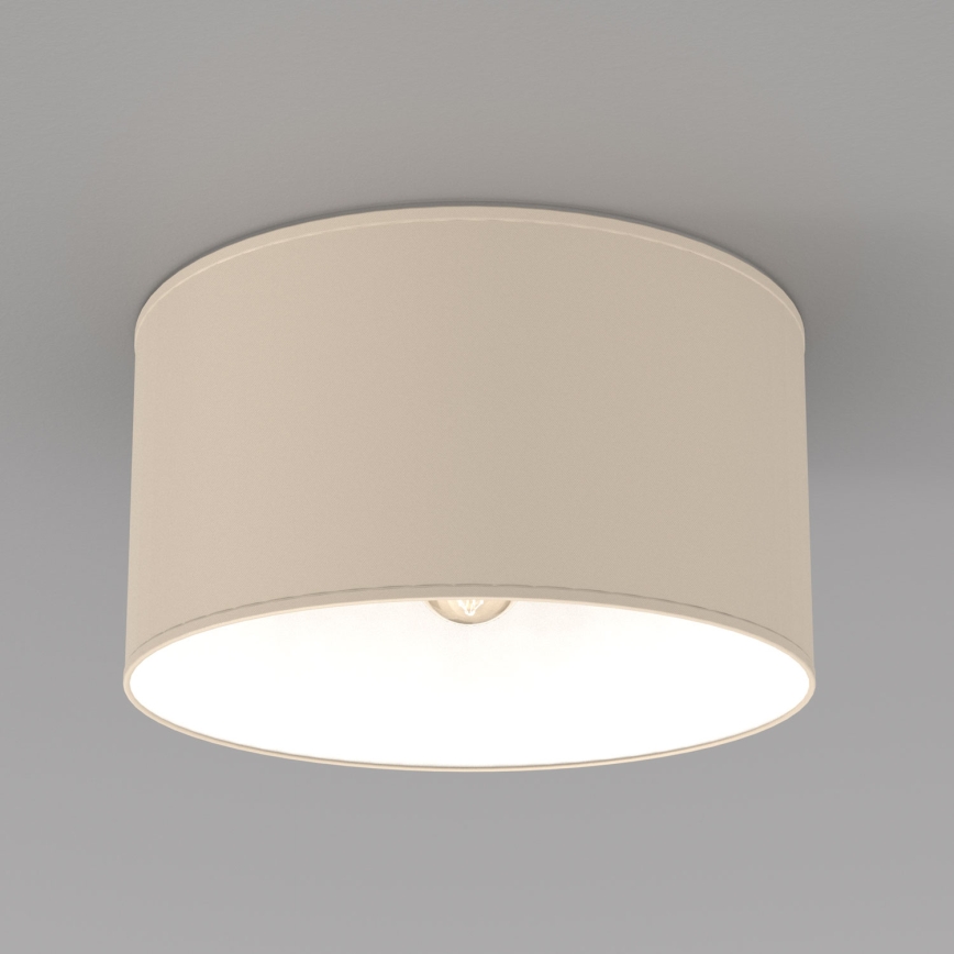 Plafonnier ARDEN 1xE27/15W/230V, diamètre 40 cm, beige