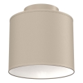 Plafonnier ARDEN 1xE27/15W/230V Ø 18 cm beige