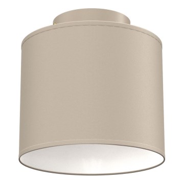 Plafonnier ARDEN 1xE27/15W/230V Ø 18 cm beige