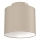 Plafonnier ARDEN 1xE27/15W/230V Ø 18 cm beige