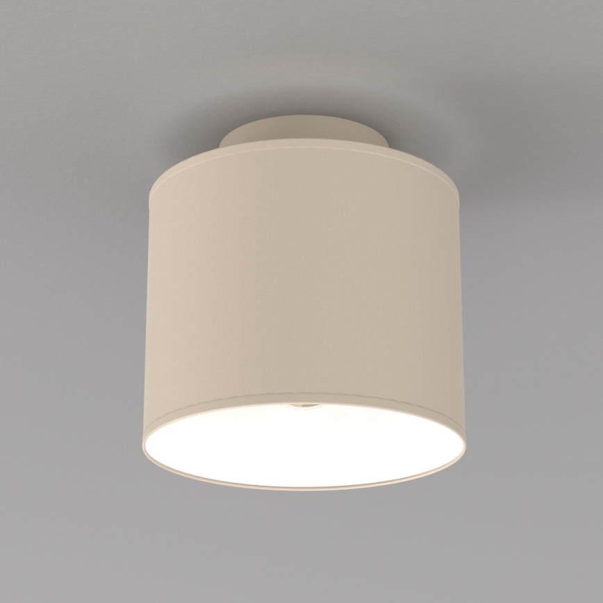 Plafonnier ARDEN 1xE27/15W/230V Ø 18 cm beige