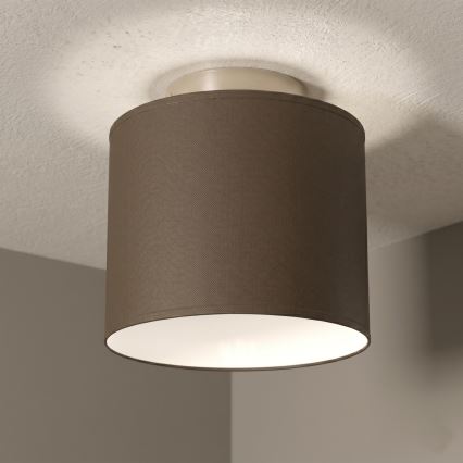 Plafonnier ARDEN 1xE27/15W/230V Ø 18 cm noir