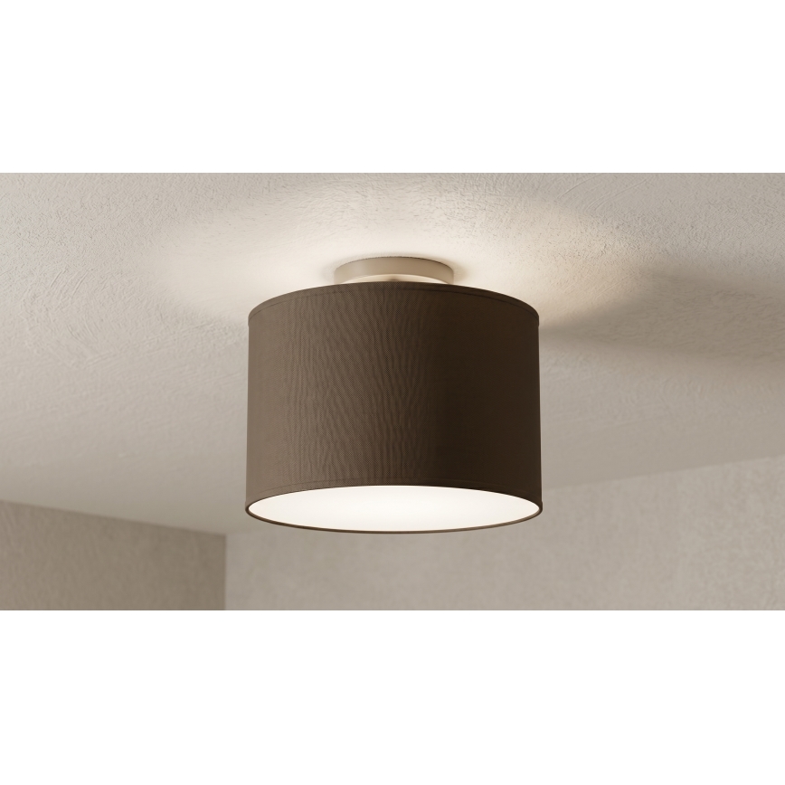 Plafonnier ARDEN 1xE27/15W/230V Ø 25 cm noir
