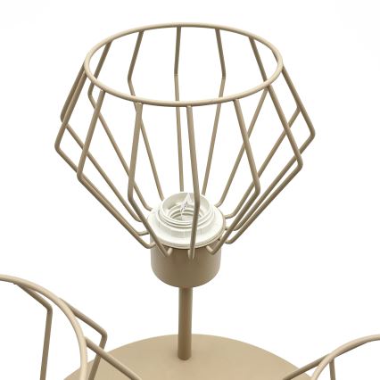 Plafonnier AUDREY 3xE27/15W/230V beige
