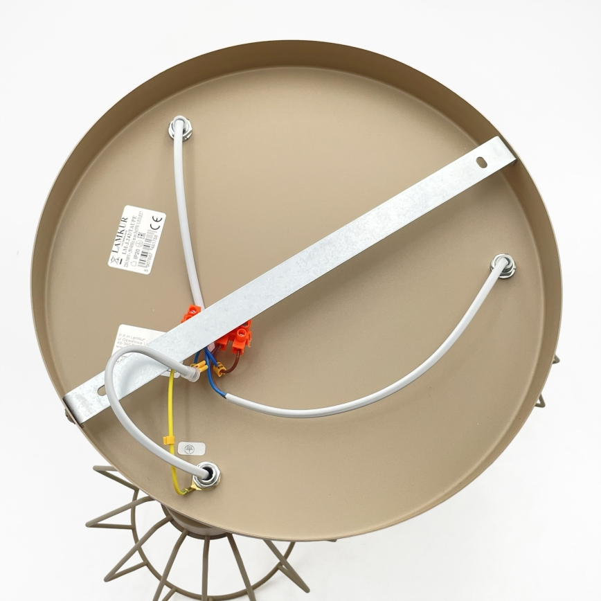 Plafonnier AUDREY 3xE27/15W/230V beige