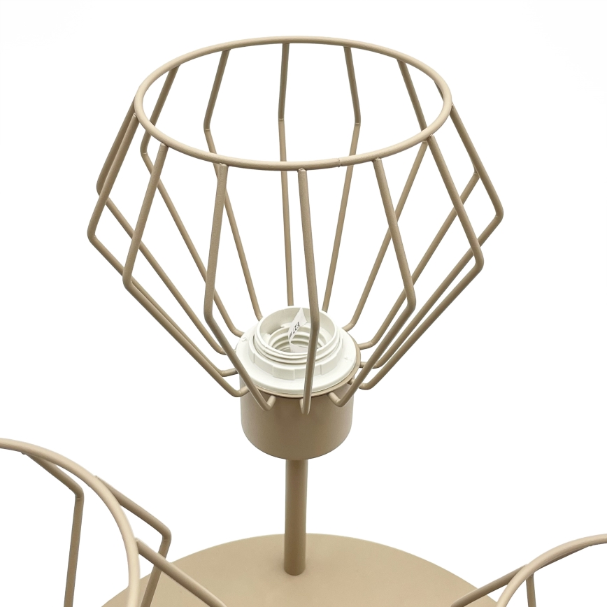 Plafonnier AUDREY 3xE27/60W/230V beige