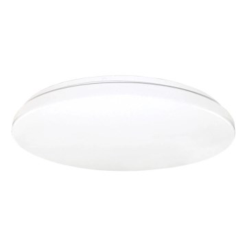 Plafonnier avec détecteur de mouvement et crépusculaire LED/24W/230V 4000K d. 32,5 cm blanc