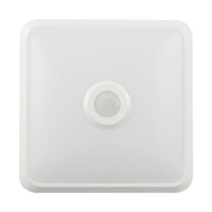 Plafonnier avec détecteur LED/12W/230V 3000/4000/6000K blanc