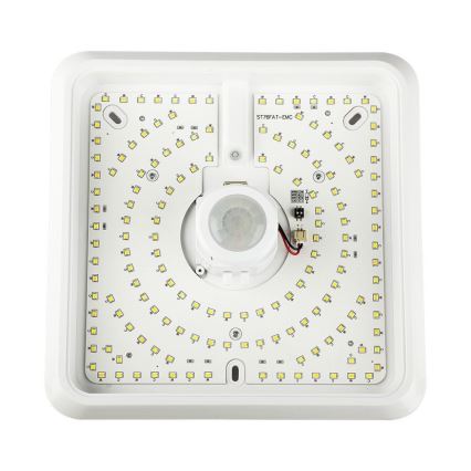 Plafonnier avec détecteur LED/12W/230V 3000/4000/6000K blanc