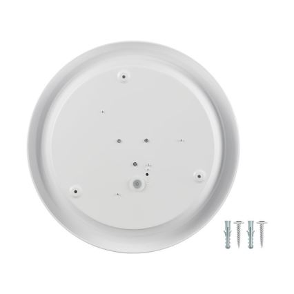 Plafonnier avec détecteur SAMSUNG CHIP LED/12W/230V 3000/4000/6000K d. 29 cm blanc