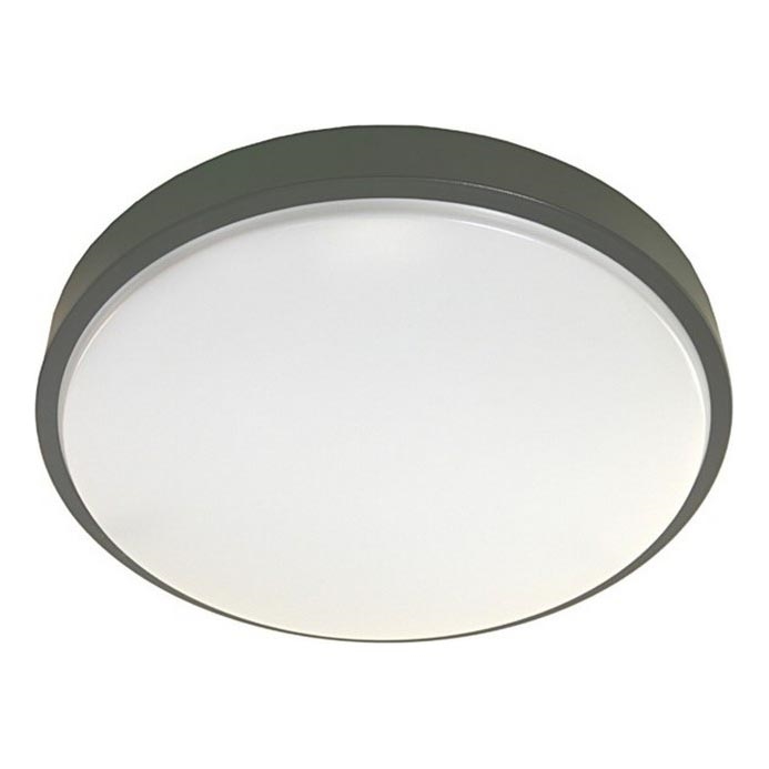 Plafonnier avec détecteur WILTON LED/24W/230V 4000K d. 38 cm anthracite