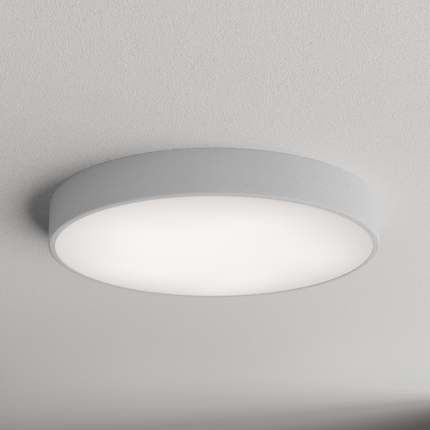 Plafonnier avec un détecteur CLEO 5xE27/24W/230V d. 60 cm gris