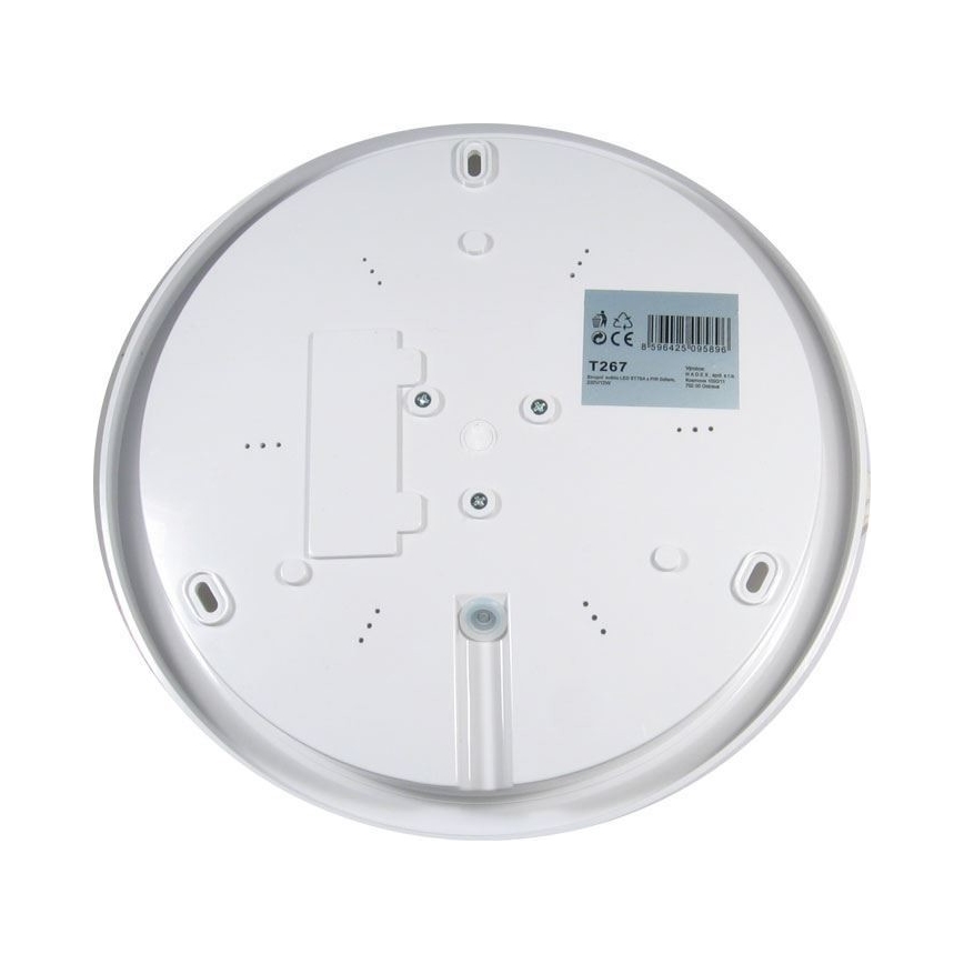 Plafonnier avec un détecteur LED/12W/230V