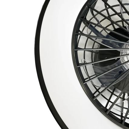 Plafonnier à intensité variable avec ventilateur OPAL LED/48W/230V 3000-6500K + Télécommande