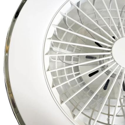 Plafonnier à intensité variable avec ventilateur OPAL LED/48W/230V 3000-6500K + télécommande