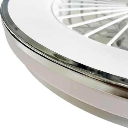 Plafonnier à intensité variable avec ventilateur OPAL LED/48W/230V 3000-6500K + télécommande