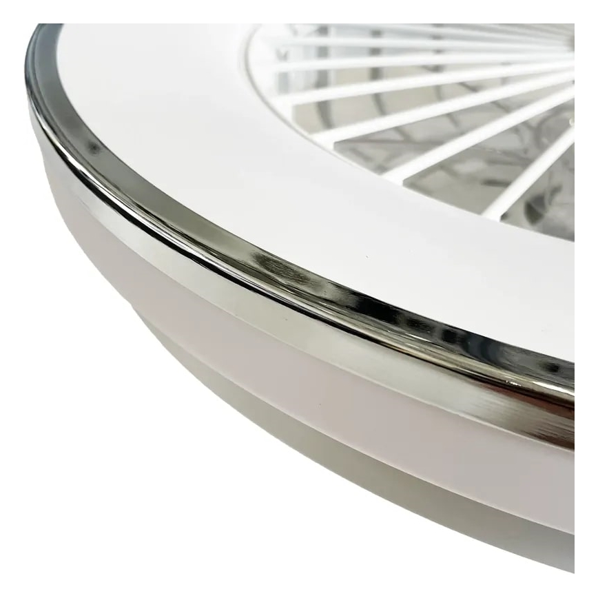 Plafonnier à intensité variable avec ventilateur OPAL LED/48W/230V 3000-6500K + télécommande