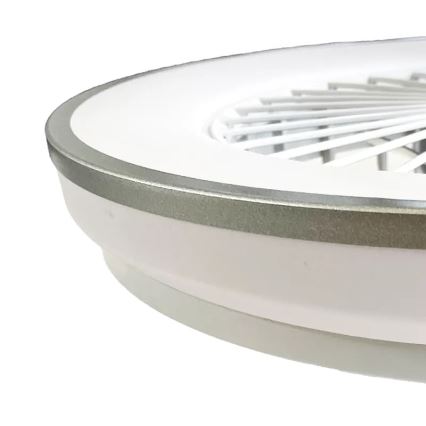 Plafonnier à intensité variable avec ventilateur OPAL LED/48W/230V 3000-6500K + télécommande
