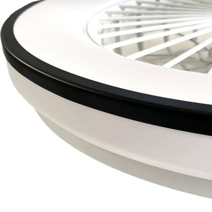 Plafonnier à intensité variable avec ventilateur OPAL LED/48W/230V 3000-6500K + télécommande