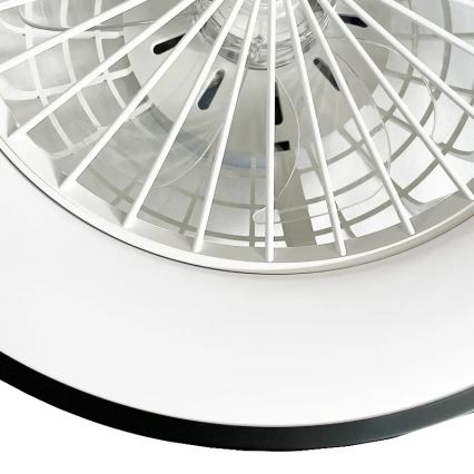 Plafonnier à intensité variable avec ventilateur OPAL LED/48W/230V 3000-6500K + télécommande