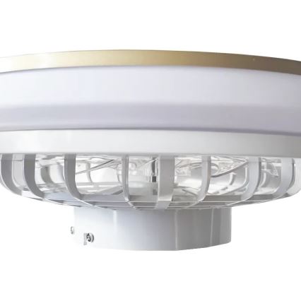 Plafonnier à intensité variable avec ventilateur OPAL LED/48W/230V 3000-6500K + télécommande