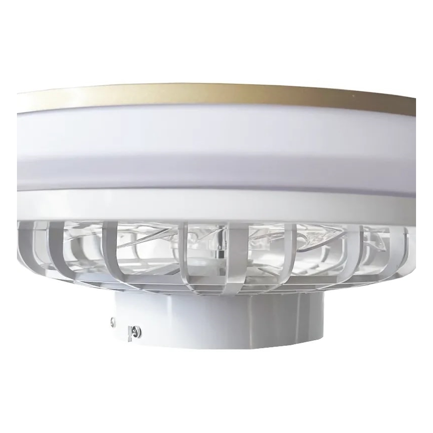Plafonnier à intensité variable avec ventilateur OPAL LED/48W/230V 3000-6500K + télécommande