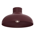 Plafonnier BASCA 1xE27/15W/230V Ø 40 cm bordeaux