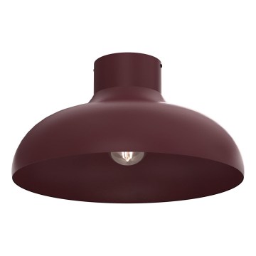 Plafonnier BASCA 1xE27/15W/230V Ø 40 cm bordeaux