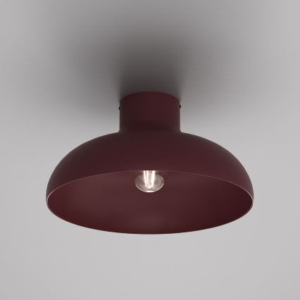 Plafonnier BASCA 1xE27/15W/230V Ø 40 cm bordeaux
