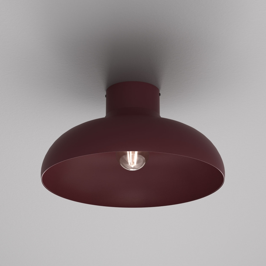 Plafonnier BASCA 1xE27/15W/230V Ø 40 cm bordeaux