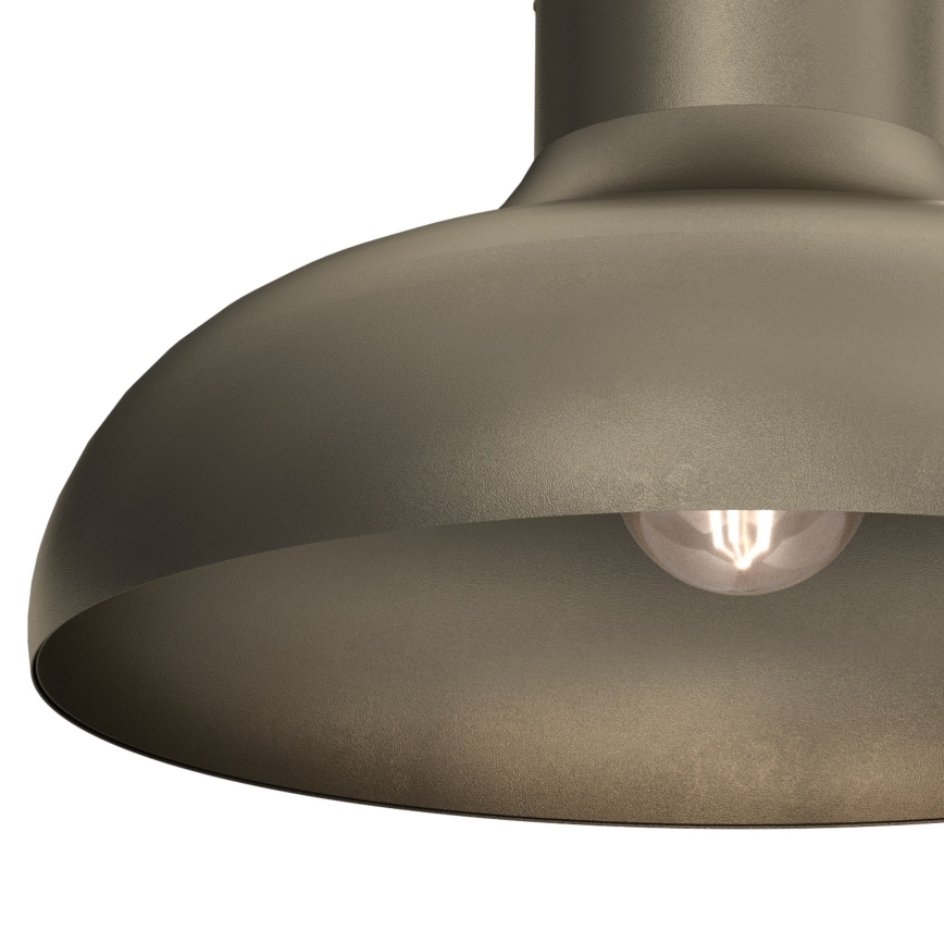 Plafonnier BASCA 1xE27/15W/230V, Ø 40 cm, bronze