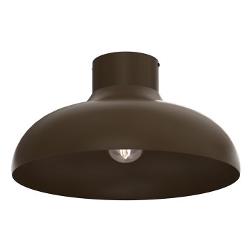 Plafonnier BASCA 1xE27/15W/230V Ø 40 cm brun
