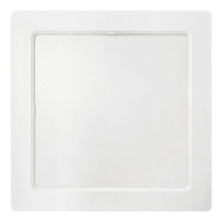 Plafonnier BLOCK LED/18W/230V 4000K 21,4x21,4 cm blanc