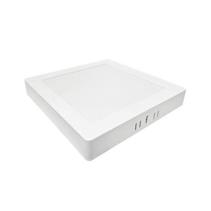 Plafonnier BLOCK LED/18W/230V 4000K 21,4x21,4 cm blanc