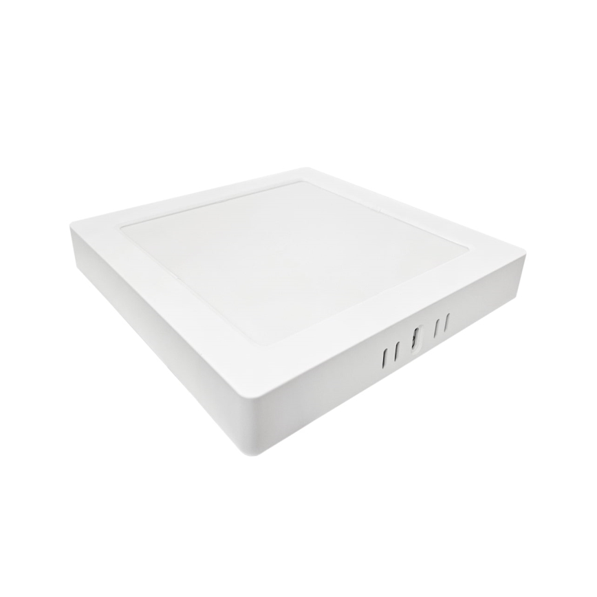 Plafonnier BLOCK LED/18W/230V 4000K 21,4x21,4 cm blanc