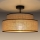 Plafonnier BOHO 1xE27/60W/230V d. 40 cm beige
