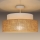 Plafonnier BOHO 1xE27/60W/230V d. 40 cm blanc/beige