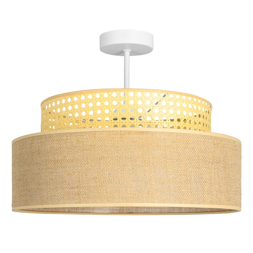 Plafonnier BOHO 1xE27/60W/230V d. 40 cm rotin