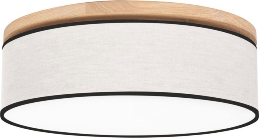 Plafonnier BOHO 3xE27/25W/230V d. 48 cm chêne