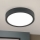 Plafonnier BULLY LED/12W/230V d. 14 cm noir