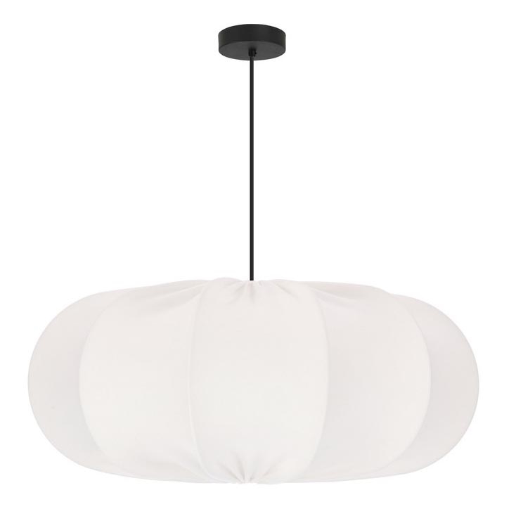 Plafonnier CAFEE 1xE27/40W/230V diamètre 52 cm blanc
