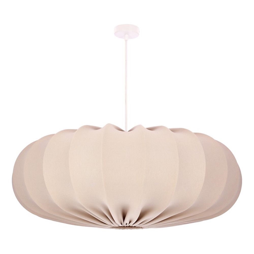 Plafonnier CAFEE 1xE27/40W/230V diamètre 66 cm beige