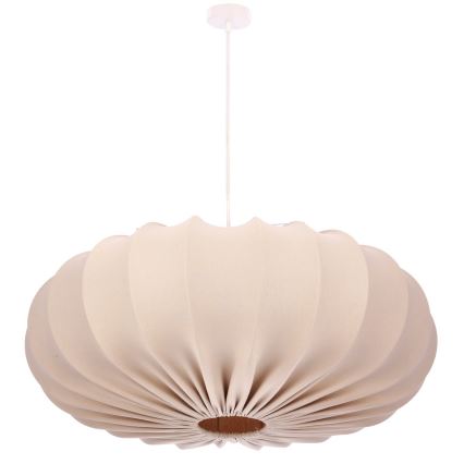 Plafonnier CAFEE 1xE27/40W/230V diamètre 66 cm beige