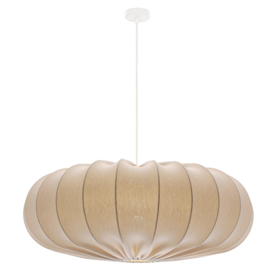 Plafonnier CAFEE 1xE27/40W/230V diamètre 66 cm beige