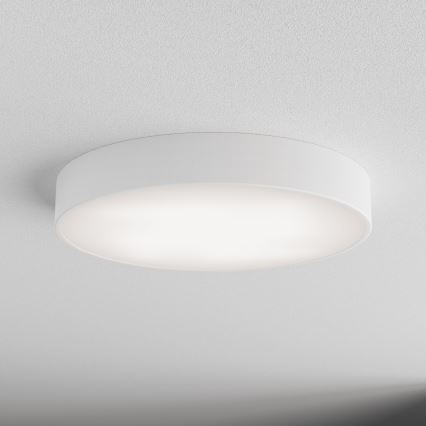 Plafonnier CLEO Ø 50 cm 4xE27/24W/230V, blanc, avec détecteur de mouvement et capteur crépusculaire