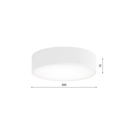 Plafonnier CLEO LED/24W/230V 3000K d. 30 cm blanc