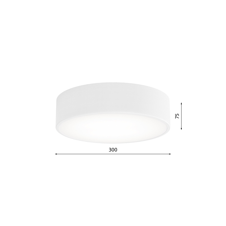 Plafonnier CLEO LED/24W/230V 3000K d. 30 cm blanc