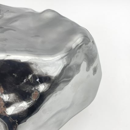 Plafonnier CRISTAL 1xE14/15W/230V laiton/noir fumé