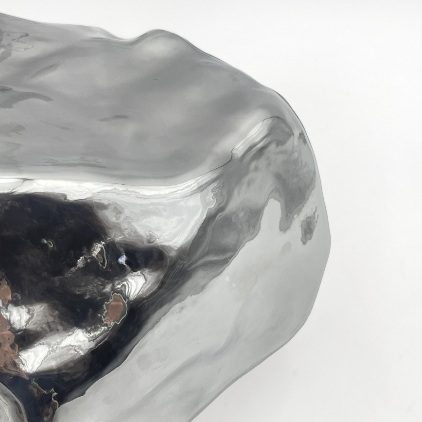 Plafonnier CRISTAL 1xE14/15W/230V laiton/noir fumé