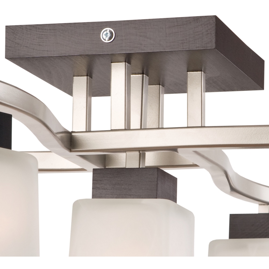 Plafonnier DANA 5xE14/40W/230V en hêtre